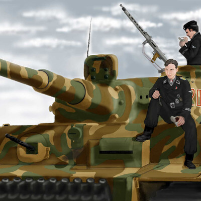 Михаэль Виттман . Весна 1944 г.