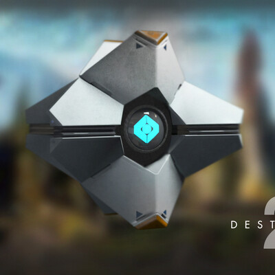destiny 2 "ghost "- fan art