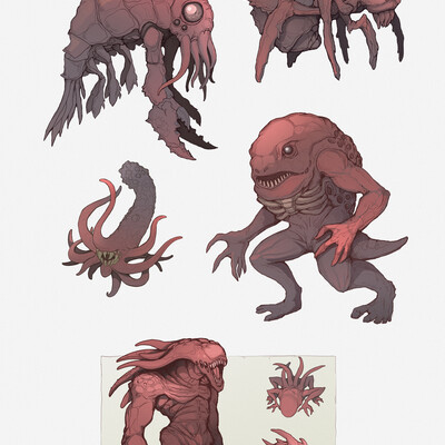 Mobs Concept Art