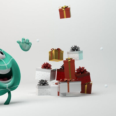 New Year's animation for Russian pharmacy chain by Joel Stutz