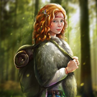 Персонаж для обложки книги (Автор Вик Коннор))