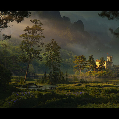 Pine castle + Видео making of