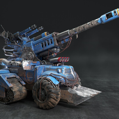 Wasteland blue tank