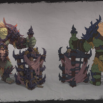 concept art troll