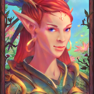 Elf Knight Girl