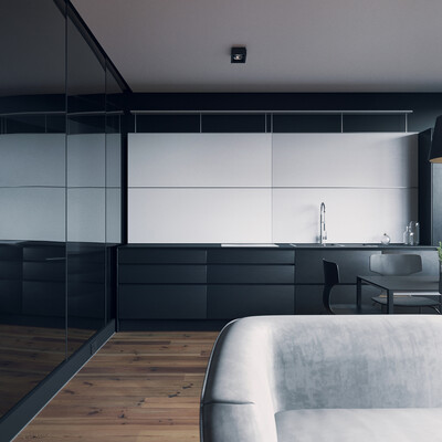 Apartment in Kiev. St. Sirotov Architects