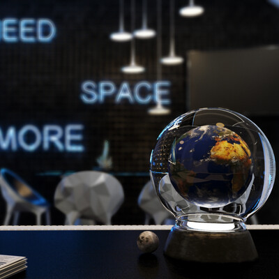 Nedd More Space или концепт футуристического офиса
