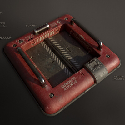 Sci-fi door