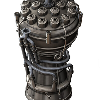 Двигатель ФАУ-2 (V-2 — Vergeltungswaffe-2, А-4 — Aggregat-4)