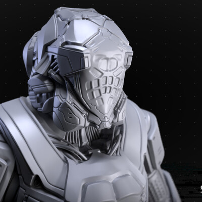 sci-Fi Armor 3 sculpt 