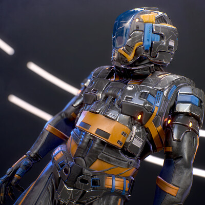Sci-Fi Armor 6