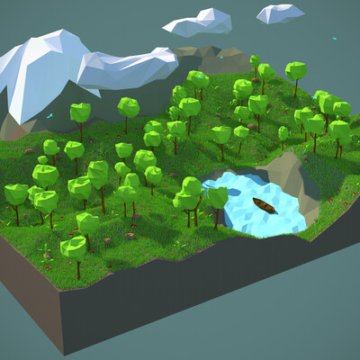 Low Poly World
