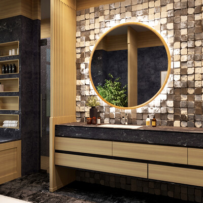 Bathroom.Oak