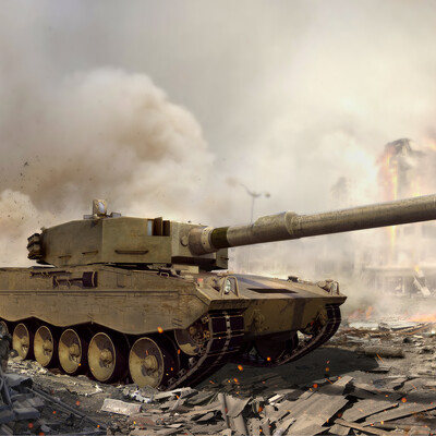 Практика создания загрузочного экрана на базе танка Leopard2AV
