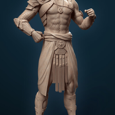 Гладиатор 3D эскиз