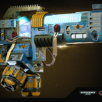 Warhammer 40000. The Mark III Belisarius Pattern Plasma Incinrator ( fan art )