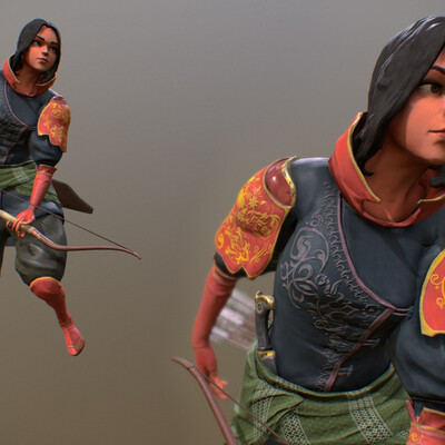 Archer Girl - East Mountains Warrior