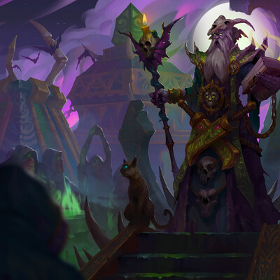"Scourge show no mercy" Kel'Thuzad