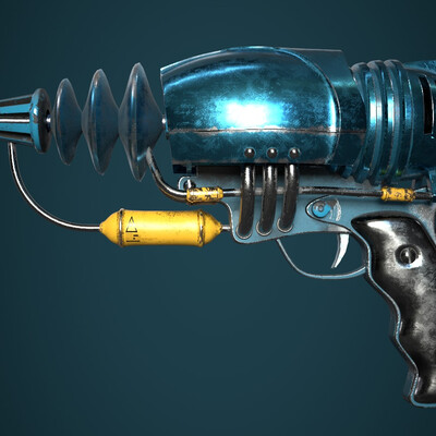 Retro Futuristic Raygun