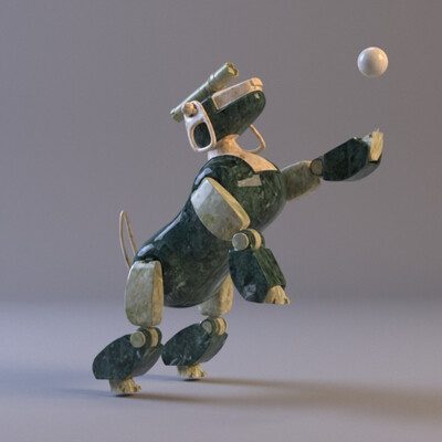 Mechanical dog