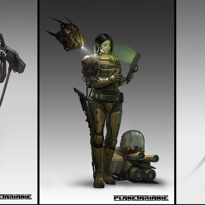 Sci-fi персонажи