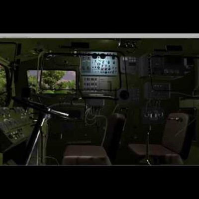 модель кабины Пусковой установки C300