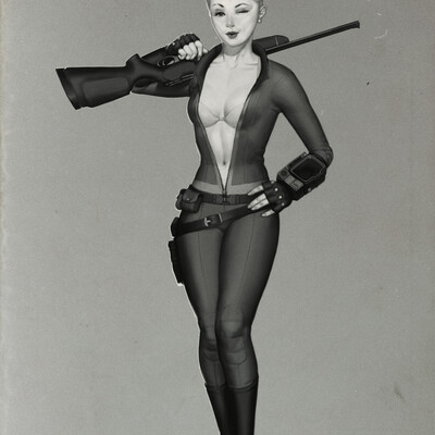 Fallout Pin-Up