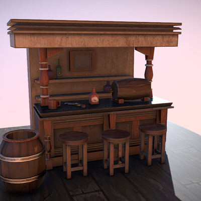 Bar counter