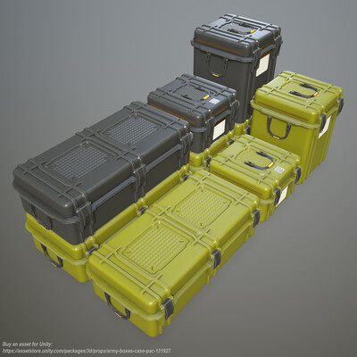 Army boxes (Case) pac.