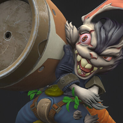 Bunns the "blaster" - 3D