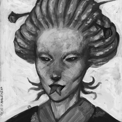 Tentacle lady