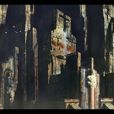 Cinematic Concept art "Forgotten Civilizations"