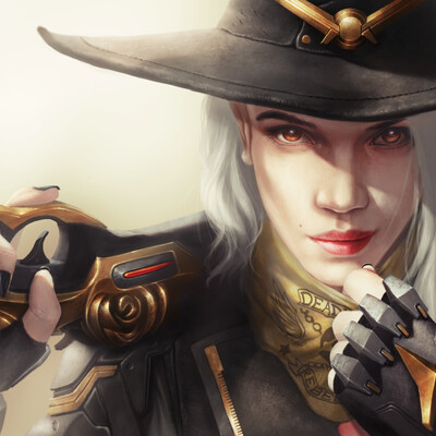 Elizabeth C. Ashe - Overwatch fan art