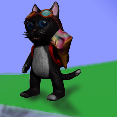 Котенок 3D