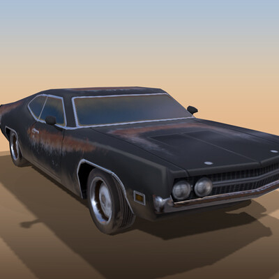 Old muscle car