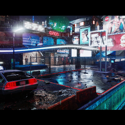 Neon city
