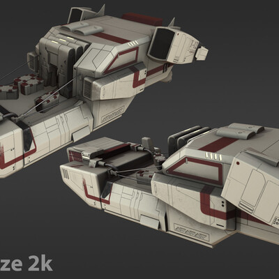 Cargo spaceship