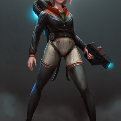 Sci-fi girl