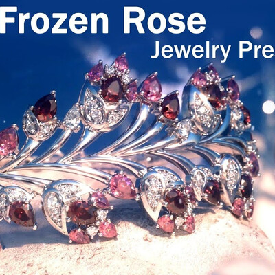 Frozen Rose