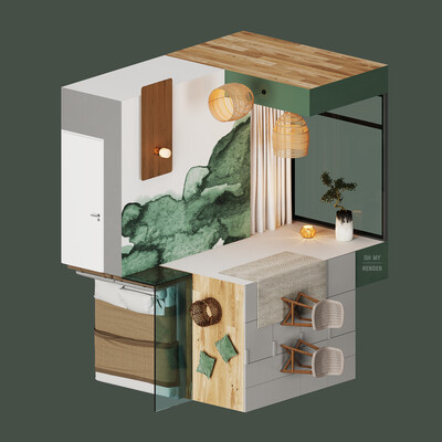Interior unwrap