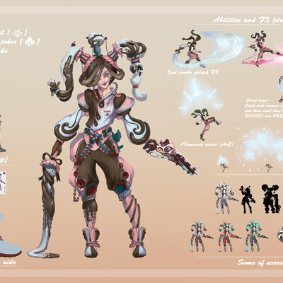 "Mama joke" concept art