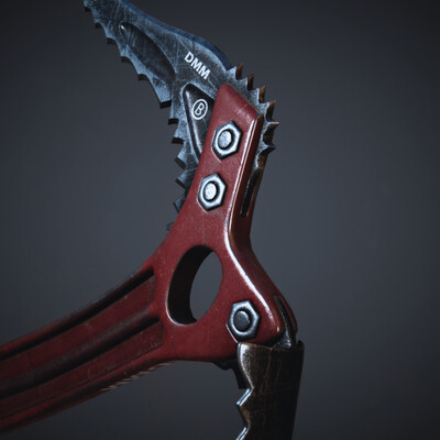 DMM Rebel Ice Axe (low poly model)