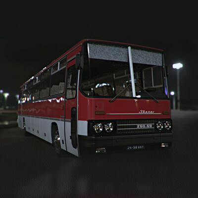 Bus - Ikarus 250.59. It is also called Tourist.