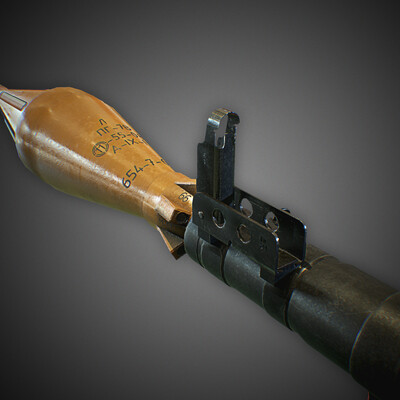 The RPG-7 WITH AMMUNITION