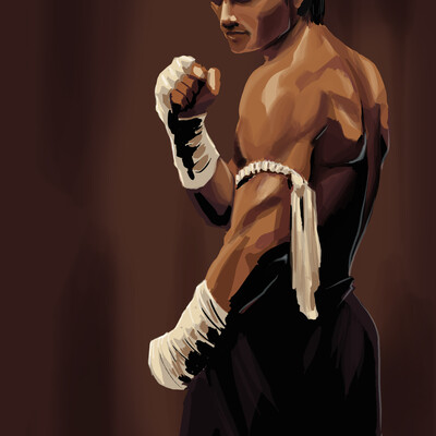 Muay Thai Boxer