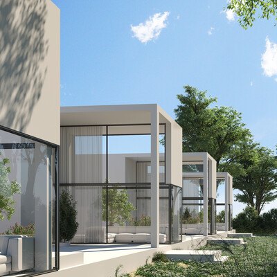 Visualization of a bungalow