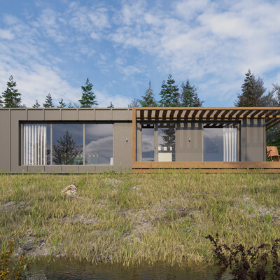 Forest house