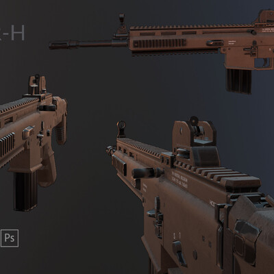 Штурмовая винтовка SCAR-H