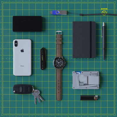 Everyday Carry Props Visualization