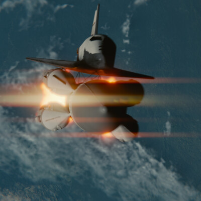 Rocket Launch Energia-Buran